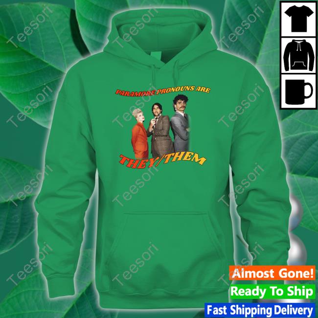 Paramore Pronouns Are They Them Tee Shirts Paramore Pronouns Are They Them Tee Shirts