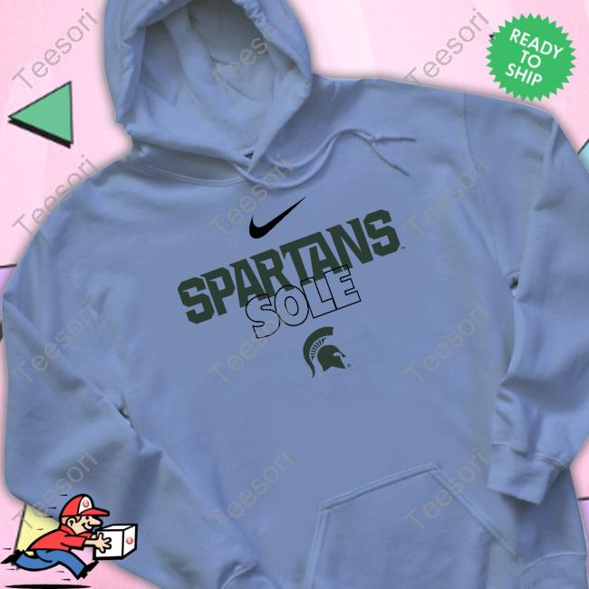 Michigan State Spartans Sole Tee Shirt Michigan State Spartans Sole Tee Shirt