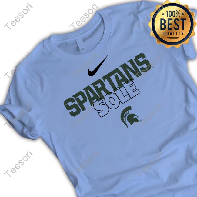 Michigan State Spartans Sole Tee Shirt Michigan State Spartans Sole Tee Shirt