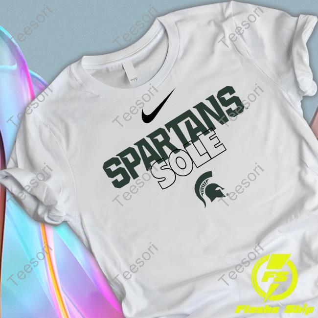 Michigan State Spartans Sole Tee Shirt Michigan State Spartans Sole Tee Shirt