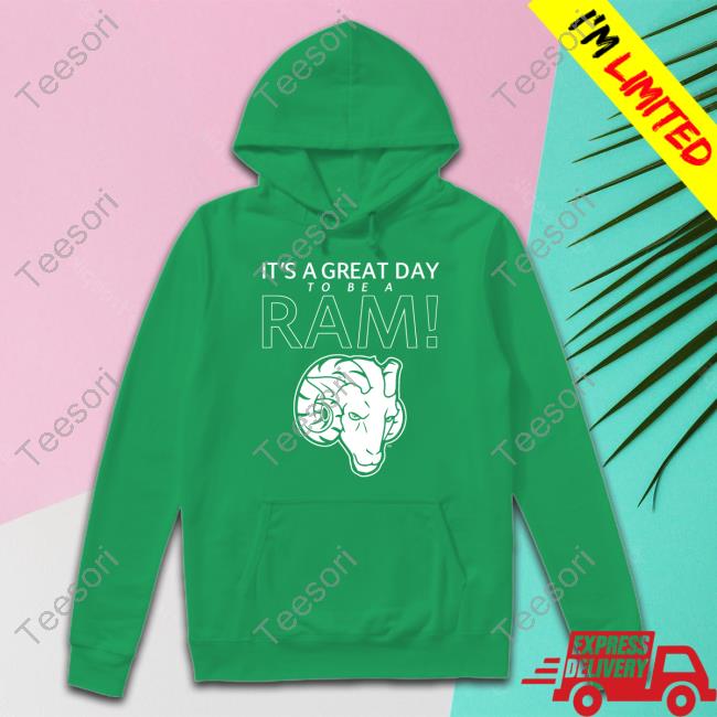 FordhamNYC It's A Great Day To Be A Ram Hoodie FordhamNYC It's A Great Day To Be A Ram Hoodie