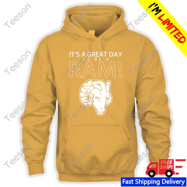 FordhamNYC It's A Great Day To Be A Ram Hoodie FordhamNYC It's A Great Day To Be A Ram Hoodie