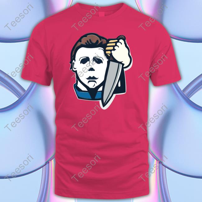 J. Gentleman Wearing Horror Movie Murder Badge Brooch Pin Tank Top J. Gentleman Wearing Horror Movie Murder Badge Brooch Pin Tank Top