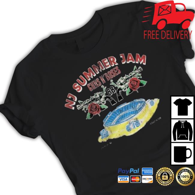 Nj Summer Jam Guns N Roses Stadium Vintage shirt Nj Summer Jam Guns N Roses Stadium Vintage shirt