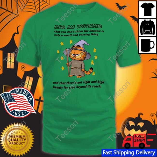Bro I'm Worried That You Don't Think The Shadow Is Only A Small And Passing Thing Tee Shirts Bro I'm Worried That You Don't Think The Shadow Is Only A Small And Passing Thing Tee Shirts