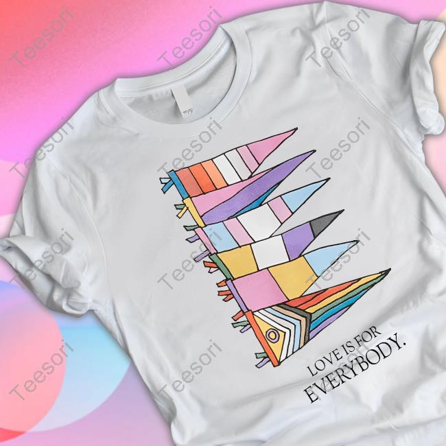 Official Love Is For Everyone Pride Tee Shirt Jcrew Factory Merch Official Love Is For Everyone Pride Tee Shirt Jcrew Factory Merch