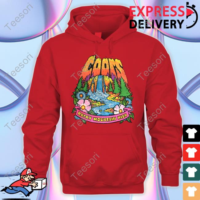 Coors Beer Rocky Mountain High Official Shirt Coors Beer Rocky Mountain High Official Shirt