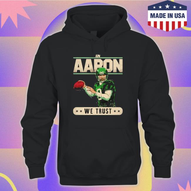 Aaron Rodgers New York J Trust New York Football Hoodie Aaron Rodgers New York J Trust New York Football Hoodie