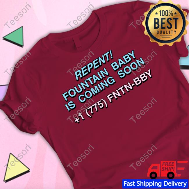 Amaarae Merch Repent Fountain Baby Is Coming Soon Shirt Amaarae Merch Repent Fountain Baby Is Coming Soon Shirt