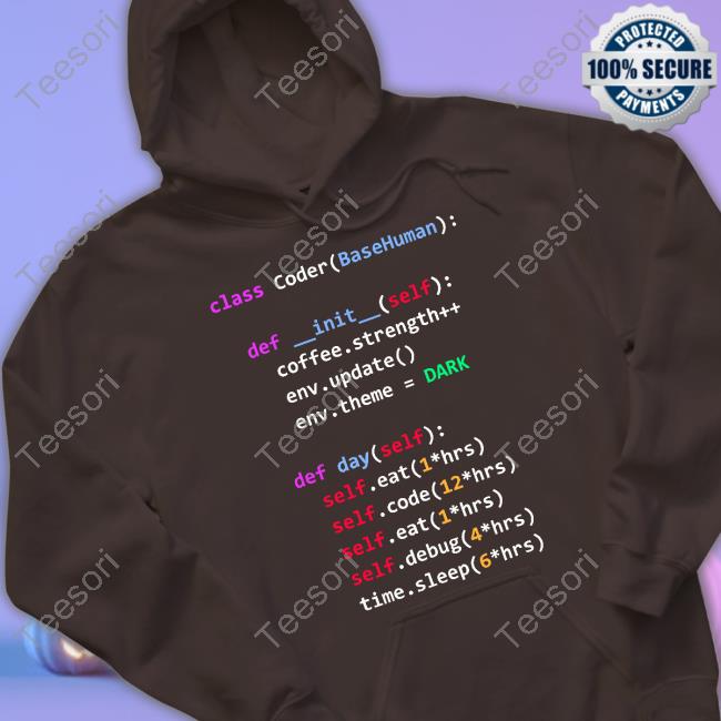 Coding Class Coder Basehuman Def Init Self Coffee Strength T Shirt Coding Class Coder Basehuman Def Init Self Coffee Strength T Shirt