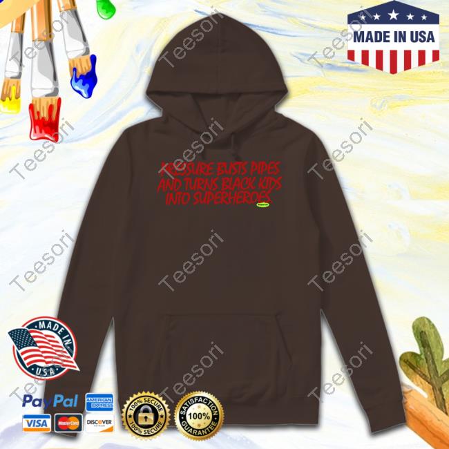 Zeke Nnaji Pressure Busts Pipes And Turns Black Kids Into Superheroes Tee Zeke Nnaji Pressure Busts Pipes And Turns Black Kids Into Superheroes Tee