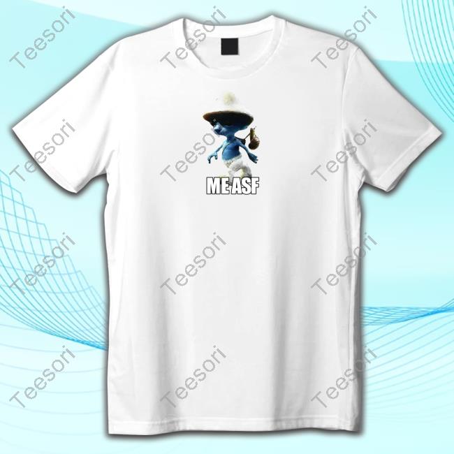 Goofyahhtees Cat Smurf Me Asf Tee Goofyahhtees Cat Smurf Me Asf Tee