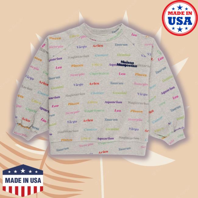 Official Maison Mangostan Multy Print Tee Shirts Official Maison Mangostan Multy Print Tee Shirts