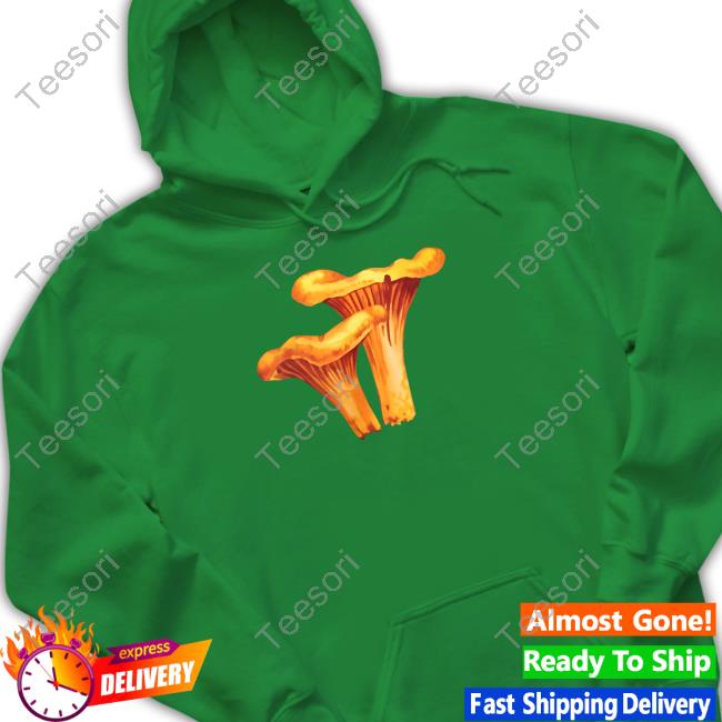 Marksummersby Chanterelle Mushroom Sweatshirt Marksummersby Chanterelle Mushroom Sweatshirt