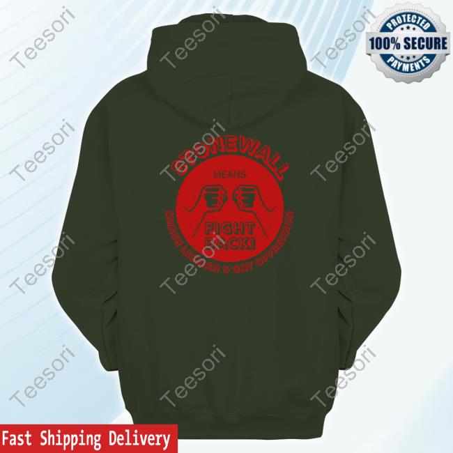 Retro Gay Pride Stonewall Means Fight Back Shirt Retro Gay Pride Stonewall Means Fight Back Shirt