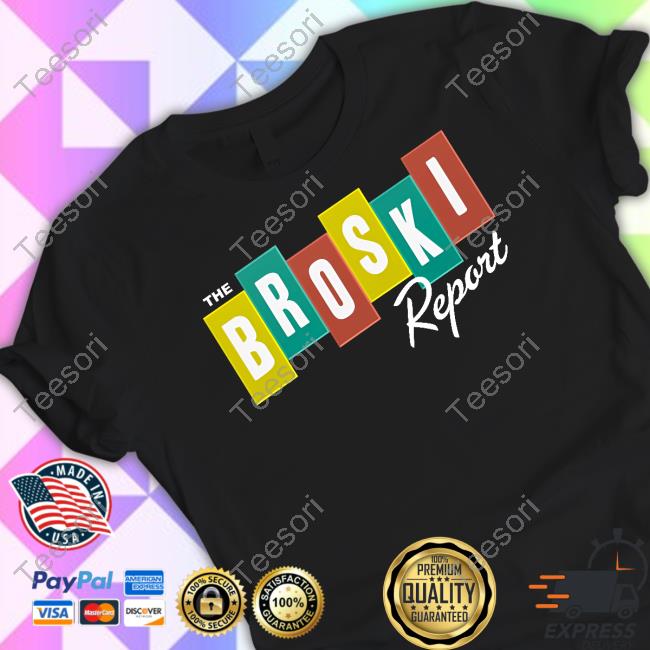 Official The Broski Report Logo Hoodie Official The Broski Report Logo Hoodie