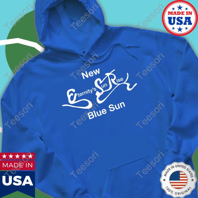 André Lauren Benjamin New Eternity's Sunrise Blue Sun T Shirt André Lauren Benjamin New Eternity's Sunrise Blue Sun T Shirt