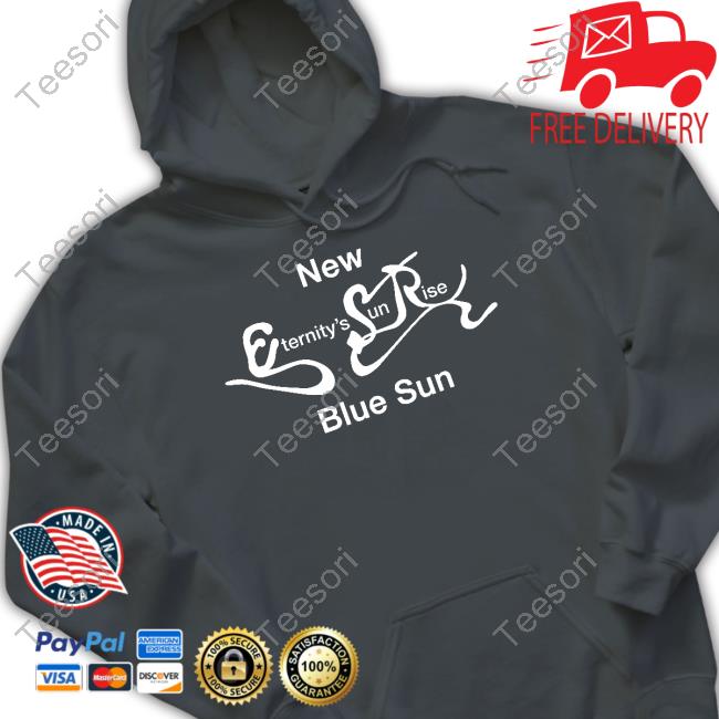 André Lauren Benjamin New Eternity's Sunrise Blue Sun T Shirt André Lauren Benjamin New Eternity's Sunrise Blue Sun T Shirt