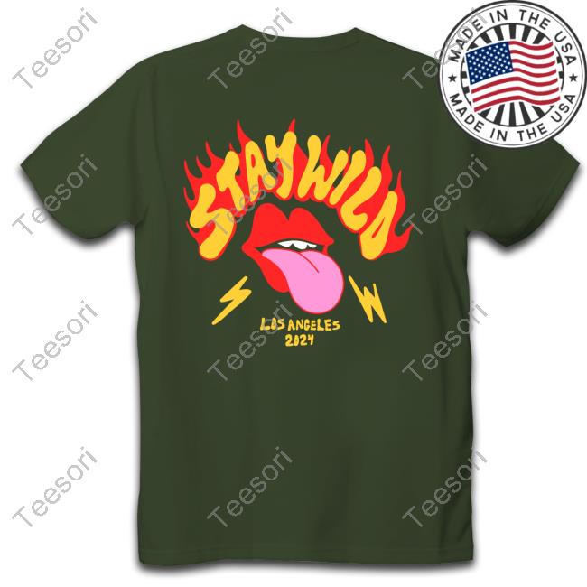 Staywildshop Stay Wild The Flame Funny T-Shirt Staywildshop Stay Wild The Flame Funny T-Shirt
