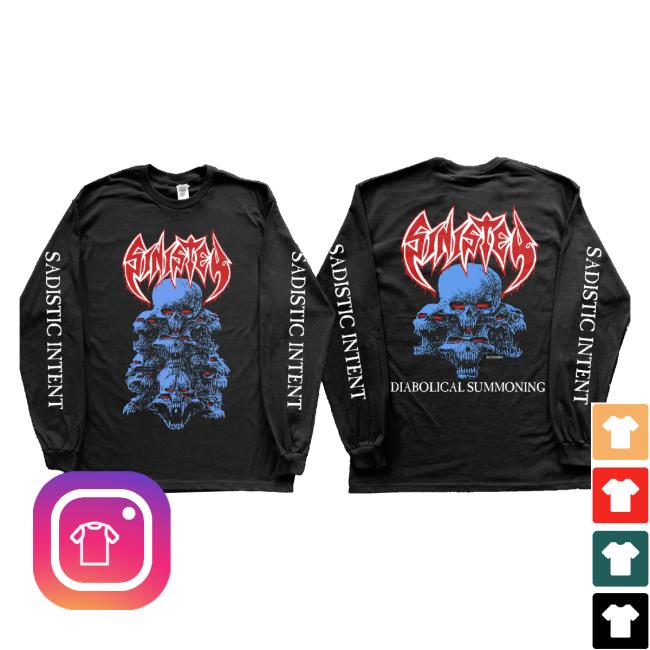 Original Sinister Diabolical Summoning T-Shirt Fullmoon Shop Original Sinister Diabolical Summoning T-Shirt Fullmoon Shop