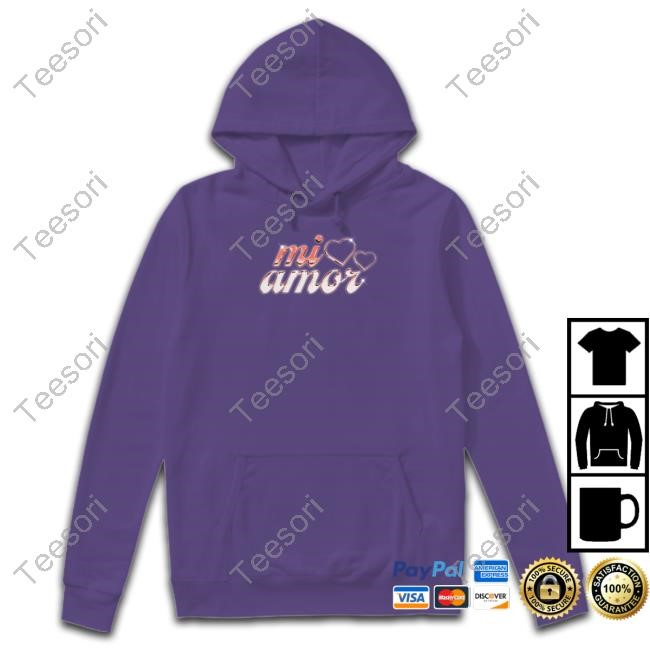 Itsjvke Store Mi Amor Text Tee Shirt Itsjvke Store Mi Amor Text Tee Shirt