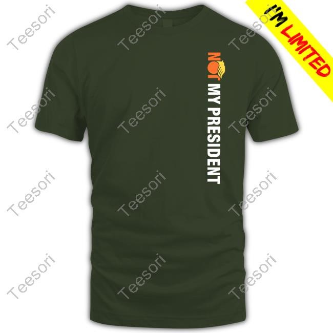 Jimmy Kimmel Wearing Trump Is Not My President T Shirt Jimmy Kimmel Wearing Trump Is Not My President T Shirt